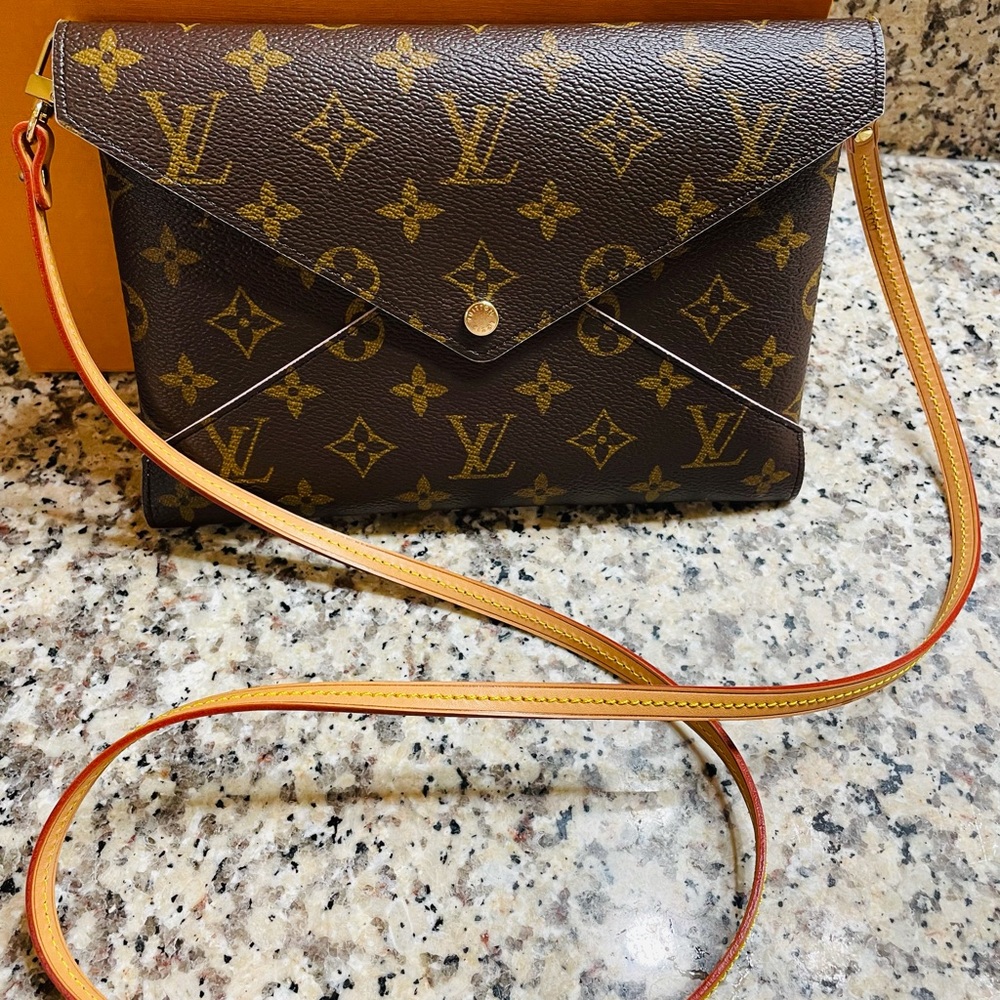 LV Monogram kirigami pouch- Large